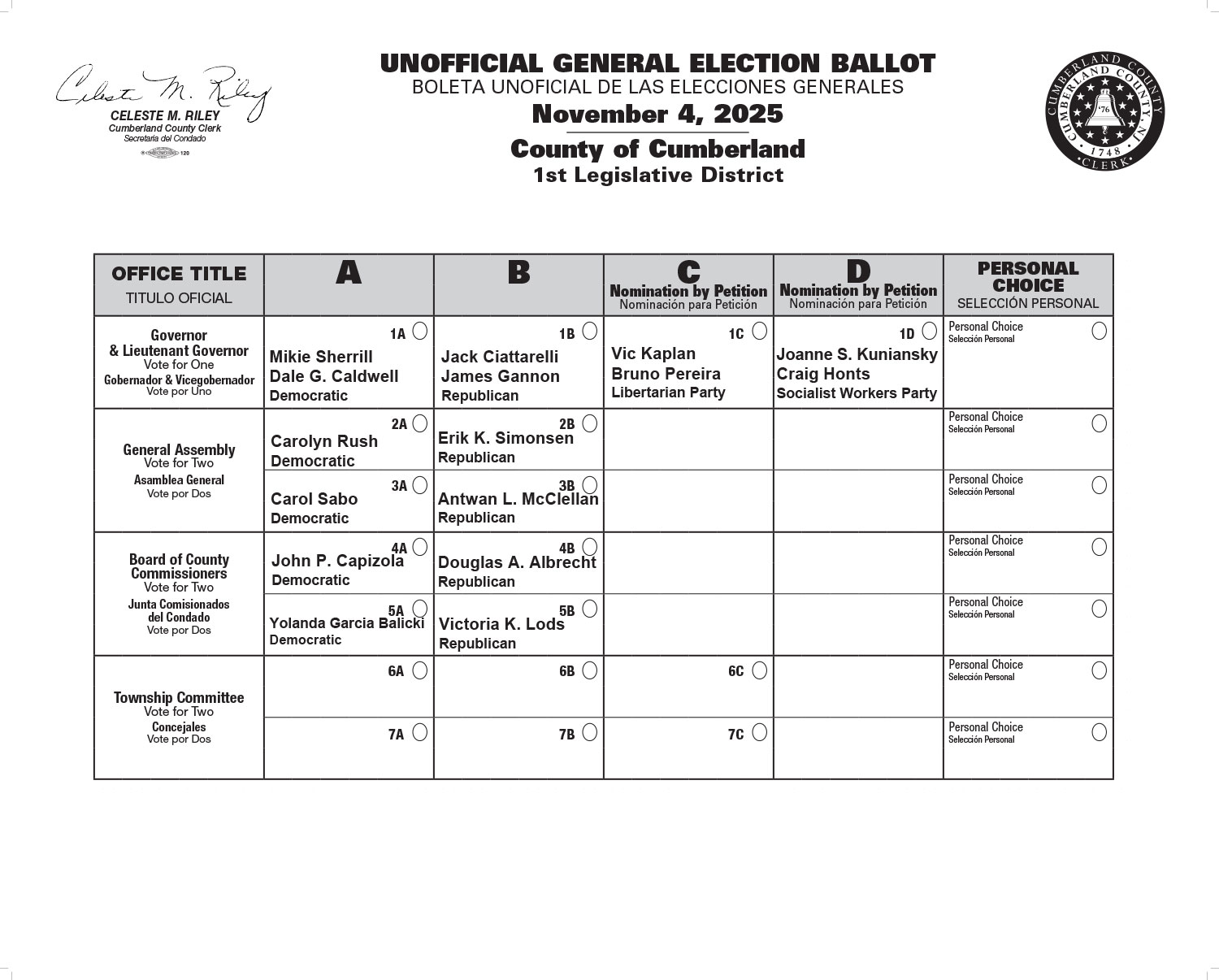 Official Ballot